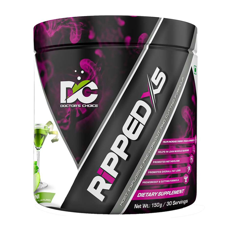 Doctor’s Choice Ripped X5 Most Explosive PreWorkout and Fat Cutting